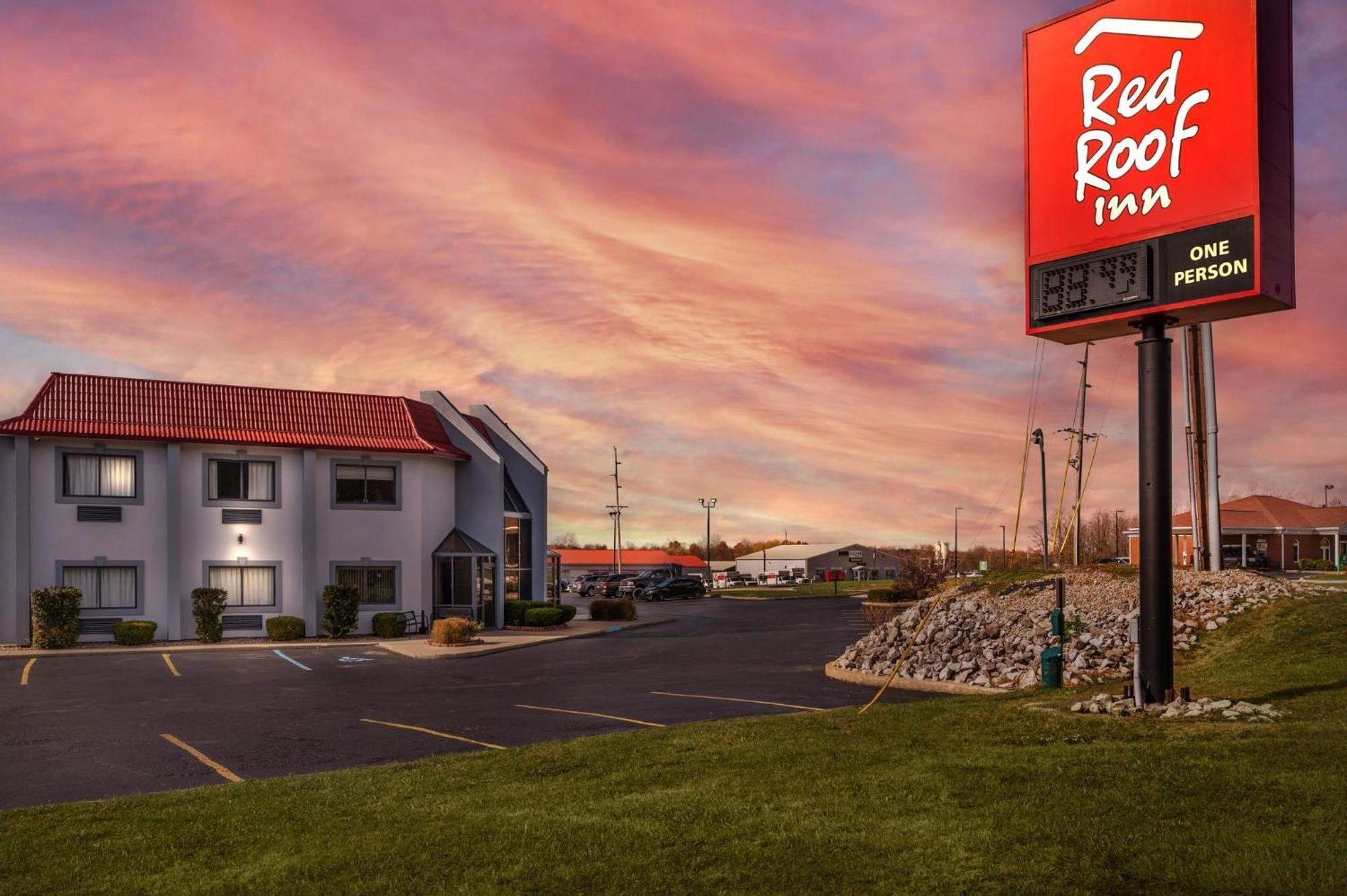 Red Roof Inn Greencastle South - Cloverdale Exterior foto